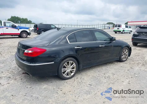 2013 Hyundai Genesis 3.8 from USA, damaged, VIN KMHGC4DD2DU234046